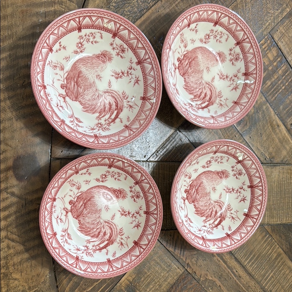 Rooster Red
by QUEEN'S cereal bowl set of 4
